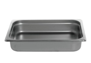 lot 2037243 image: Hotel Pans Full Size 2-Inch Deep, Steam Table Pan Stainless Steel Full Size -USED