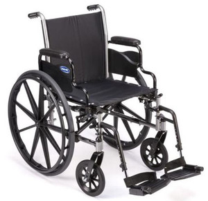 lot 2037357 image: Invacare Tracer SX5 Manual Wheelchair - Black USED