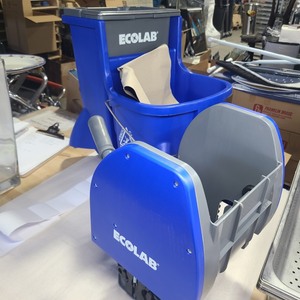 lot 2037358 image: DuraLoc Dual Cavity Mop Bucket - Blue