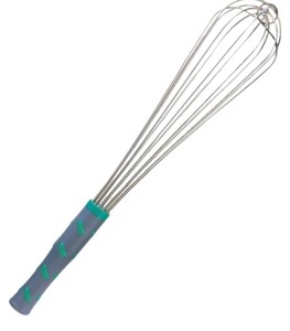 lot 3626137 image: Vollrath 17 French Whip Whisk with Nylon Handle, Stainless Steel, NSF, Silver
