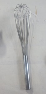 lot 3626143 image: Commercial Kitchen 16 Stainless Steel Balloon Whisk