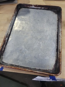 lot 3626191 image: Commerical Kitchen Stainless Steel Cooking Sheet 13x18in