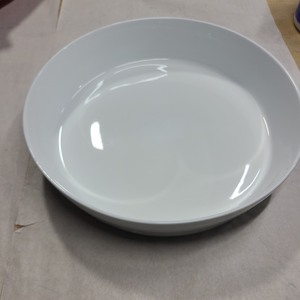 lot 3626270 image: 11 Inch Ceramic Dinner Plate 2.5 Inch Depth - White
