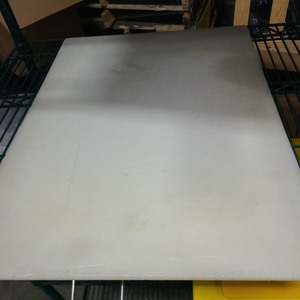lot 3626280 image: White XL Commercial Kitchen Cutting Board - 18x24in