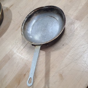lot 3626302 image: Commercial Kitchen Stainless Steel 9 14in Frying Pan