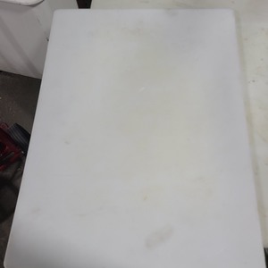 lot 3626330 image: Commercial Kitchen Large White Cutting Board 15x20in
