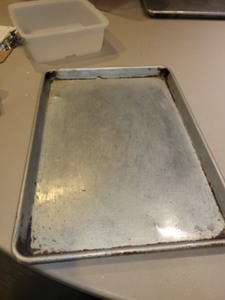 lot 3626336 image: Commercial Kitchen 12x17in Stainless Steel Baking Sheet