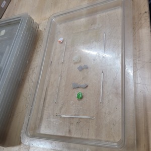 lot 3626380 image: 10x16.5in Clear Plastic Food Storage Lids