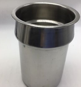 lot 3626439 image: Stainless Steel 6 Across 6 Deep Vegetable Inset