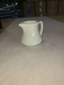lot 3626500 image: Commercial Kitchen Mini Ceramic Creamer Pitcher