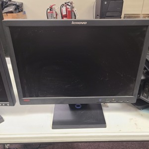 lot 3625260 image: Lenovo ThinkVision L1951P 19 Widescreen LCD Monitor with Stand DVI, VGA