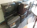 15 Panasonic TV with VHS player all in one.