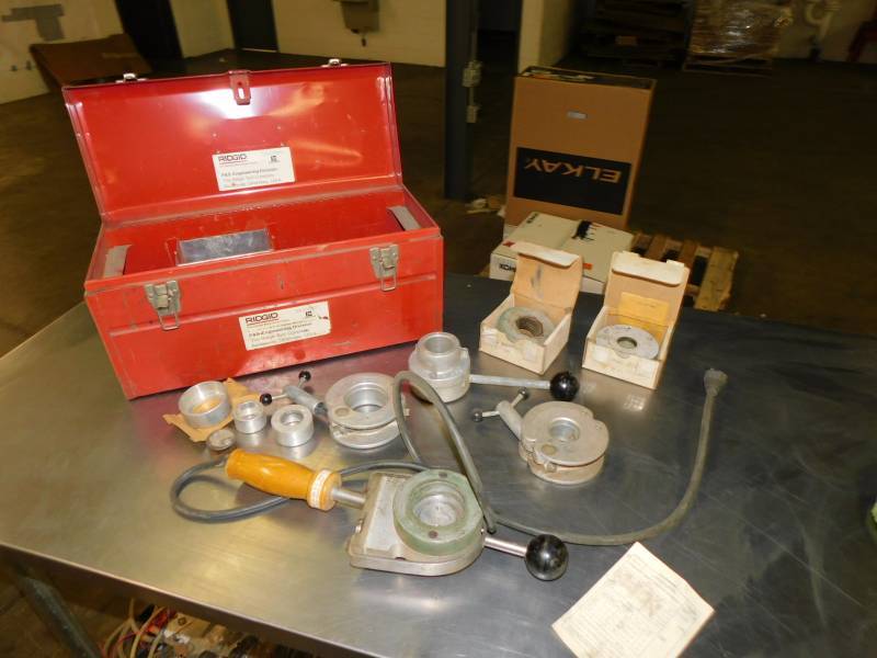 lot 8010 image: Ridgid PVC PipeWelder