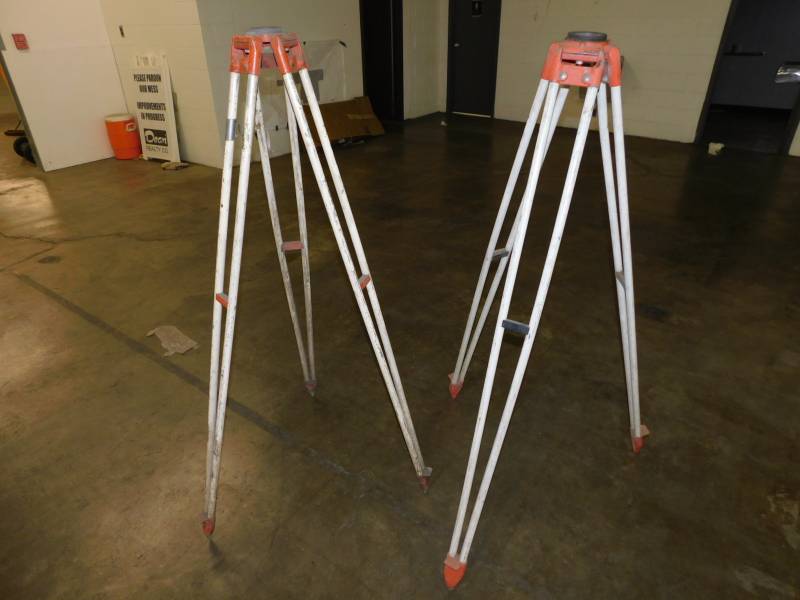 lot 8012 image: Lot of Transit or Level Tripods