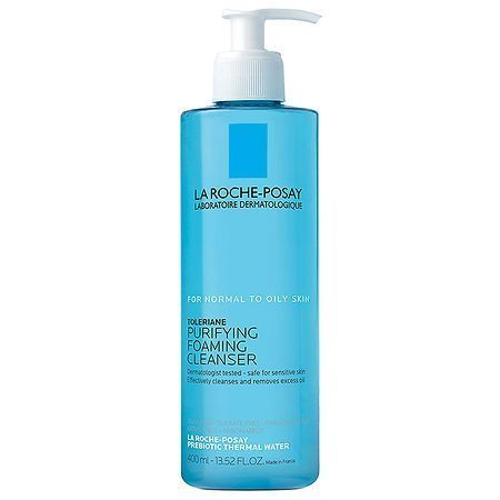 lot 41817 image: La Roche Posay Toleriane Purifying Facial Cleanser with Niacinamide for Oily Skin - 13.52 fl oz Retail $18