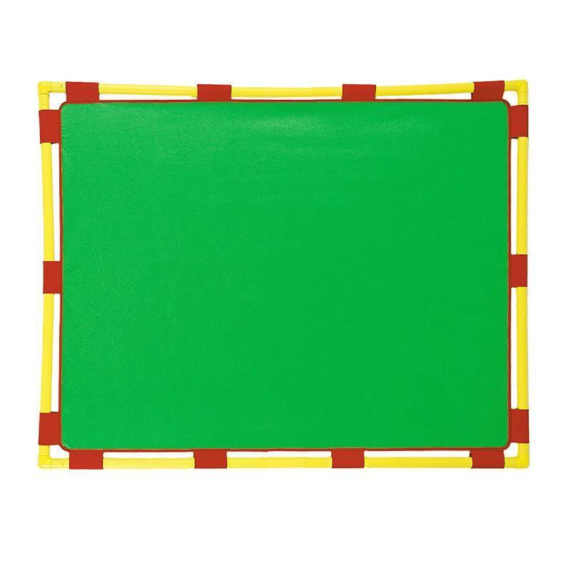 lot 41583 image: Childrens Factory Big Screen PlayPanel, Kids Room Divider, Classroom Privacy Screen (Green) Retail $184