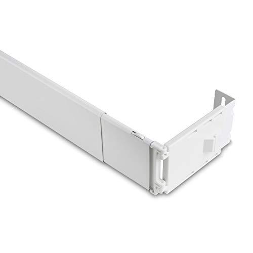 lot 41391 image: Wide Pocket Curtain Rod 48-84 inch. Retail $31