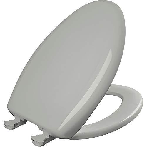 lot 27828 image: Bemis Slow Close Toilet Seat, Elongated (Ice Grey) Retail $63