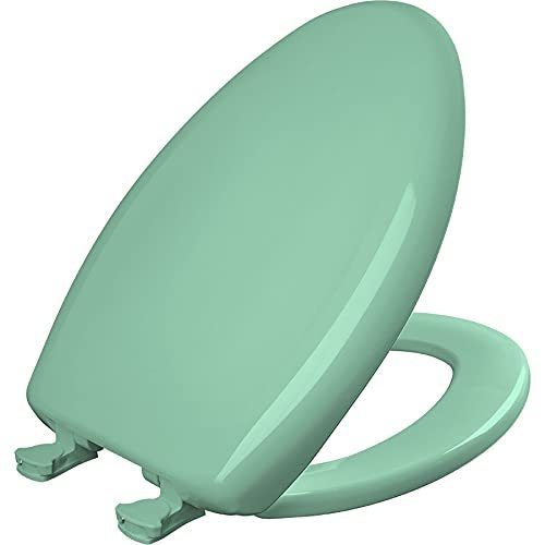 lot 27832 image: Bemis Slow Close ELONGATED, Plastic (Ming Green) Retail $105