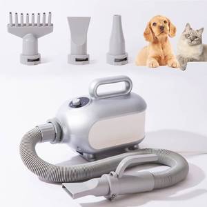 lot 42705 image: HIPIPET NEX MAX Dog Hair Dryer,High Velocity Smart Temperature Control DogCat Blow Dryer. Retail $50