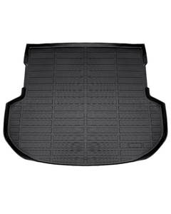 lot 42731 image: Cartist Cargo Liner Custom Fit for Hyundai Santa Fe & Santa Fe Hybrid 2021-2023 & Santa Fe Plug-in Hybrid 2022 2023, All Weather Trunk Liner Rear Cargo Mat Heavy-Duty Retail $70