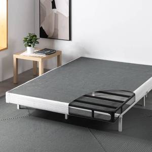 lot 42736 image: ZINUS 5 Inch Metal Smart Box Spring with Quick Assembly  Mattress Foundation  Strong Metal Frame  Easy Assembly, King Retail $165