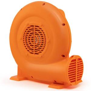 lot 27937 image: H2OGO Air Blower, 1800W Bounce House Blower with 25 FT SJTW Wire, IPX4 Air Blower for Inflatables, ETL, GFCI Plug, Perfect for Inflatable Bouncer Blower, Jumper, Bouncy Castle Orange Retail $160