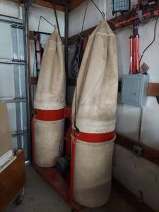 lot 4310 image: Dust Collection System with Hoses and Connectors