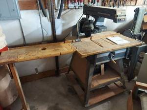 lot 4312 image: Craftsman 10in Electronic Radial Arm Saw