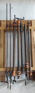 lot 4332 image: 7 Bar Clamps