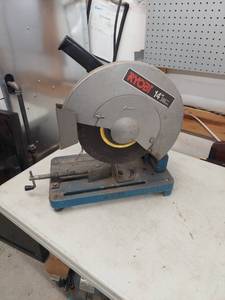 lot 4336 image: Ryobi 14in Cut-off Saw