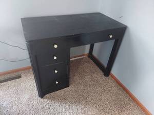 lot 4352 image: Desk That Pulls Out to Dinning Table with (3) 15 Leaves