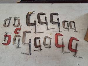 lot 4408 image: C Clamps