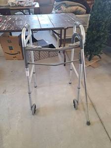 lot 4467 image: walker and cane
