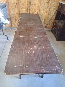 lot 4477 image: 8ft folding table