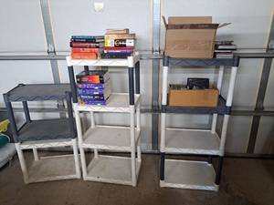 lot 4481 image: shelves- no contents