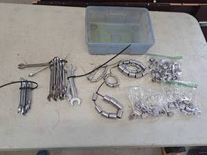 lot 4489 image: assorted sockets and wrenches