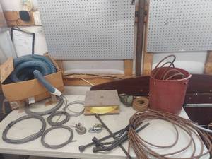 lot 4516 image: Hose, Cable, 4 Way, and Roll of Strapping