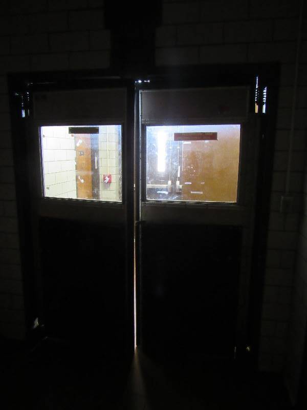 lot 1250 image: Spring Loaded Swing Doors