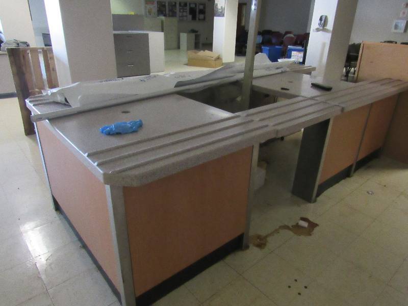 lot 1351 image: 2 Cafeteria Check out Stands