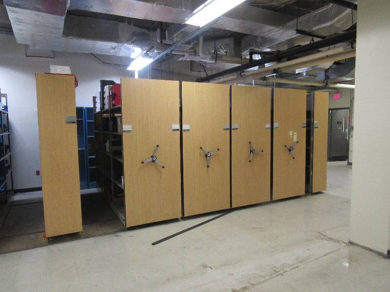 lot 1470 image: High Density Mobile Storage System and Misc.