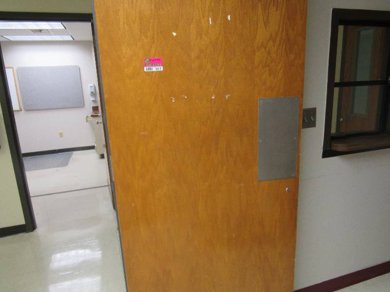 lot 1673 image: Lot Of 25 Wooden Doors Allergy Immunization & General Surgery Department