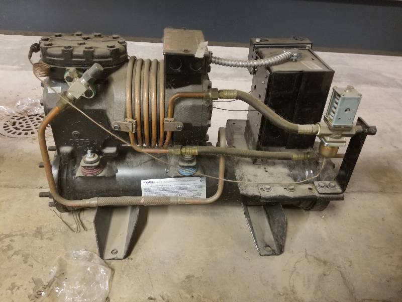 lot 1144 image: Copeland 3 phase compressor