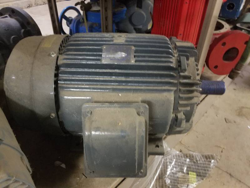 lot 1148 image: 3 phase 230 volt 10 HP motor