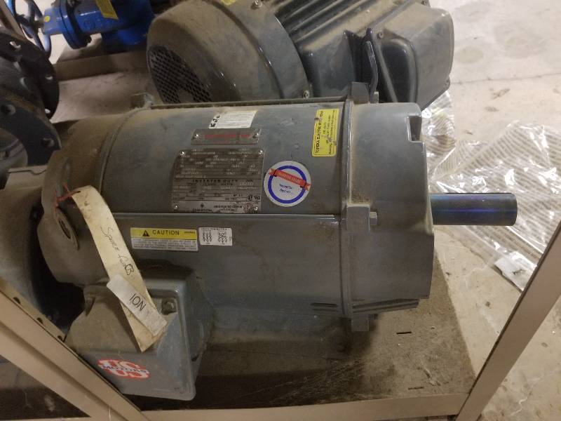 lot 1149 image: 3 phase 230 volt 10 HP motor