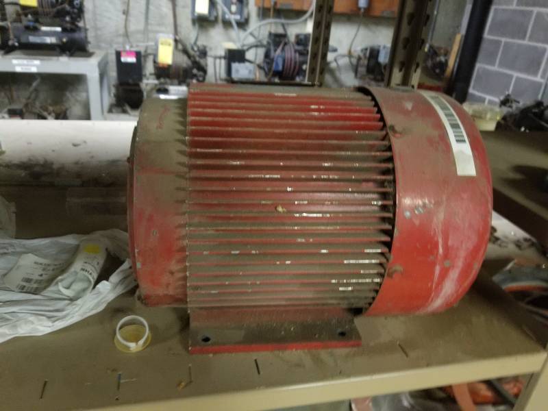 lot 1150 image: Marathon Electric large electric motor