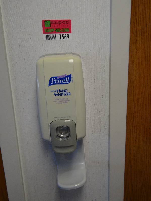 lot 1569 image: Purell Hand Sanitizer Dispensers Approx. 4