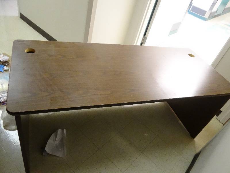 lot 1588 image: 3 Desks with 2 Credenzas