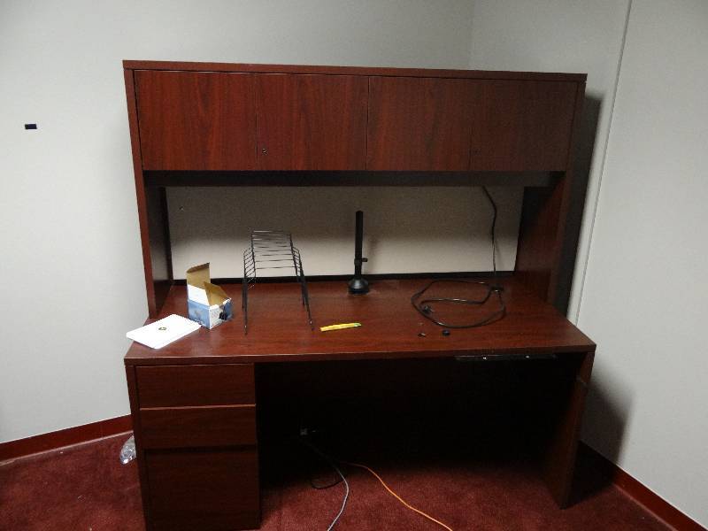 lot 1628 image: Contents of Room and Fire Extinguisher Wall Cabinet