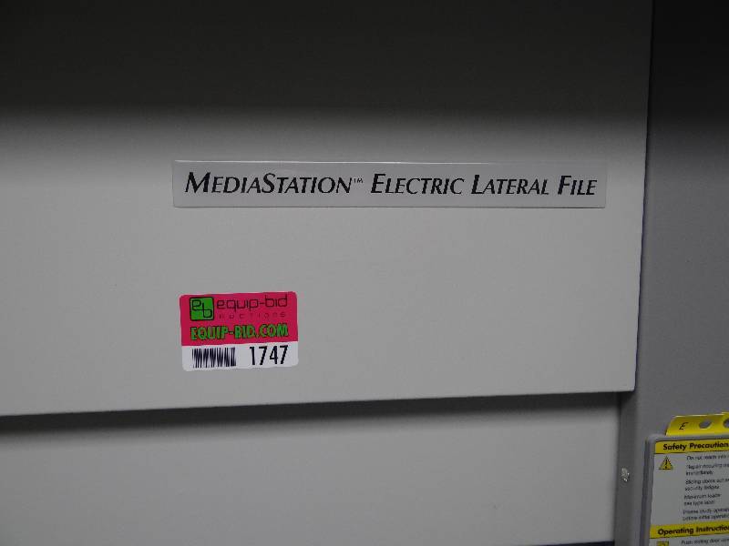 lot 1747 image: Media Station Electric Lateral File